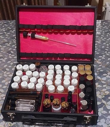 Mexaniki əl alətləri: Ətir hazırlama dəsti – portativ çamadan Məhsulun təsviri: - Sərt — 2