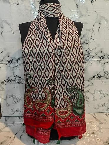 Головные уборы: Enli, ketan materialli, eteyinde tek-tek qotazlari olan yeni sarflar — 9