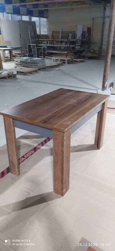 Klassik masa, Yeni, Açılmayan, Laminat, Dördbucaq masa