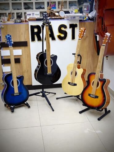 ucuz gitaralar: Akustik gitara, 6 sim, Yeni, Ünvandan götürmə — 1