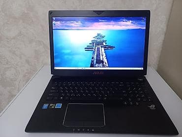 prosessor satilir: ASUS ROG seriyası noutbuk - Korpus: mat qara, ROG loqolu dizayn - — 3