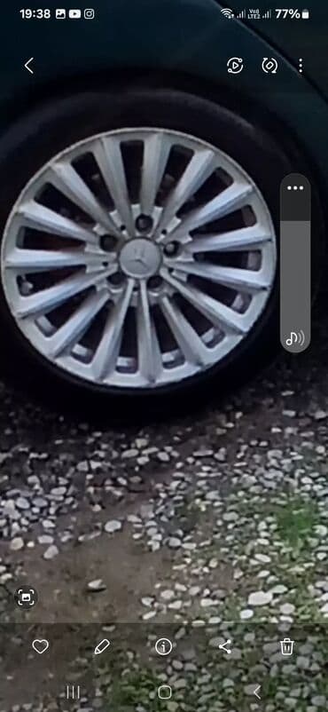 qoşqu mala: Disk təkər Mercedes-Benz 215 / 55 / R 17, 5 Boltlu — 2