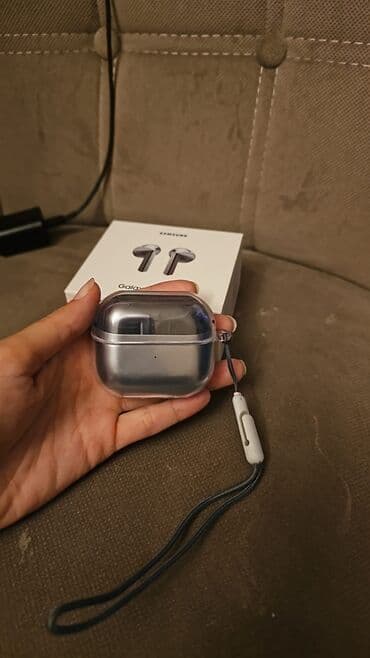 iphone 7 nausnik: Yeni Simsiz (Bluetooth) Qulaqcıqlar, Samsung, rəng - Gümüşü — 2