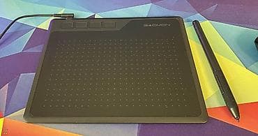 Планшеты: GAOMON S620 Qrafik tablet 6.5 x 4 Inches olcude 211x174x8 mm Graphics — 2