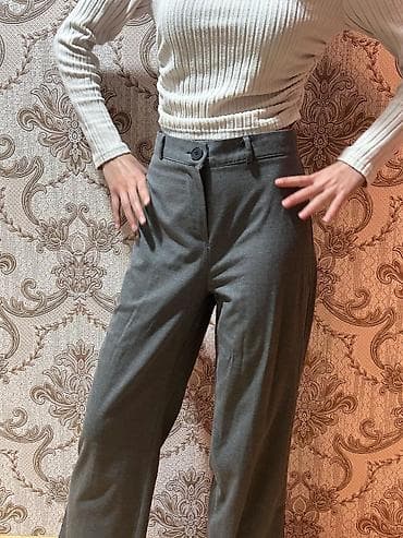 Ünvan:Mingəçevir. Qadın şalvarı – boz rəng, klassik kəsim - Yüksək — 2