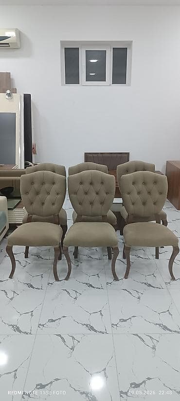 ✅6 ədəd oturacaq satılır 250₼.heç bir problemi yoxdur.Yaxşı
