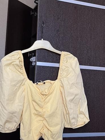 usta geyimi: Brend: Qusem (Made in Turkey) Model: Qısa, buf qol detallı top tezedır — 1