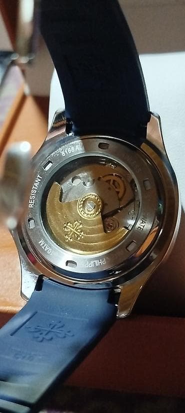 elektrik saat: Patek Philippe Aquanaut tərzində kişi qol saatı - Brend: Patek — 3