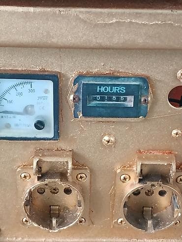 hidrofor su pompası: Benzinli elektrik generatoru – 4.5 kW Texniki göstəricilər: - Model — 1