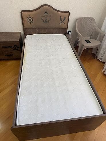 hamam ucun skaf: Oğlan üçün, İşlənmiş, Təknəfərlik çarpayı, Yazı masası, Dolab, Tumba — 6