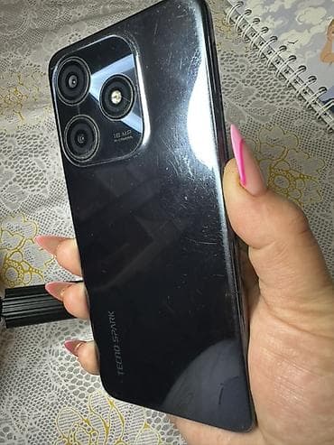 nokia 6 plus: Tecno Spark, rəng - Qara, Sensor — 4