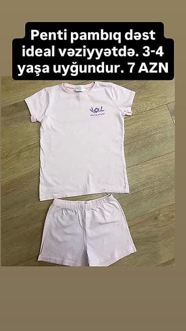 Uşaq dəsti, Qız üçün, 3 - 4 yaş, Next