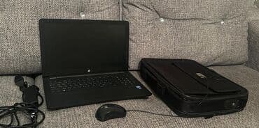 Комплектующие для ПК и ноутбуков: HP noutbuk sumkasi var.yaddas 4 ram 128 mqb - Rəng: qara, teksturalı — 6