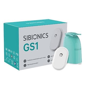 Sibionics GS1 Şəkər Ölçən Aparatı Qola Taxılır Və Tətbiqi İlə Blutuzla