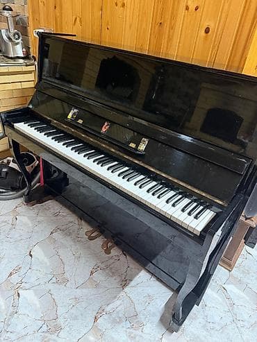 Пианино: Suita piano – klassik qara rəngli, parlaq lak örtüklü korpus — 2