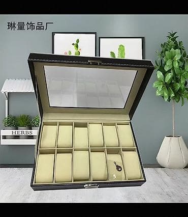 xiaomi saatlar: 12 yerlik saat qutusu – kolleksiya və gündəlik saxlanma üçün - — 4