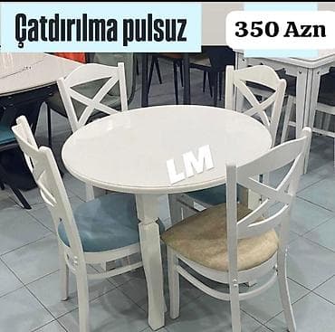 stul stol: Mətbəx üçün, Yeni, 4 stul — 1
