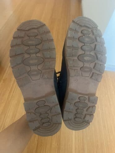 детские замшевые кеды: Ботинки, Для мальчиков, 37 — 3