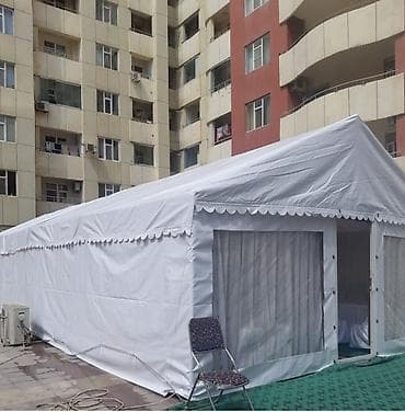 Paltar tikişi: Mərasim cadir yas cadır magar psıatka xidməti Açıq hava mərasimləri — 3