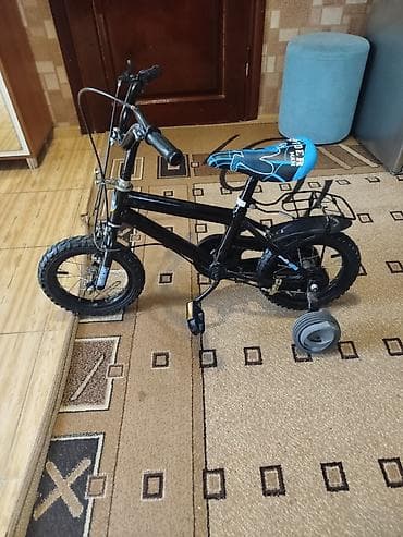 12 lik: Dörd təkərli Uşaq velosipedi 12", sürətlərin sayı: 1 — 3