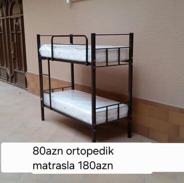 Yeni, İkinəfərlik çarpayı, Bazasız, Matrassız, Siyirməsiz, Azərbaycan lalafo.az -da Yeni, İkinəfərlik çarpayı, Bazasız, Matrassız, Siyirməsiz, Azərbaycan