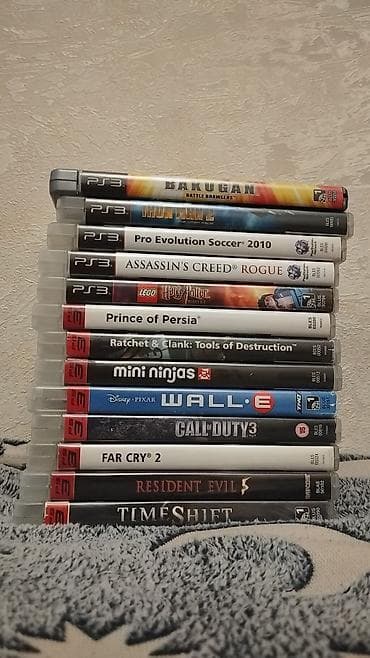 rog strix: PS3 oyun diskləri dəsti - Bakugan: Battle Brawlers - Iron Man 2 - Pro — 1
