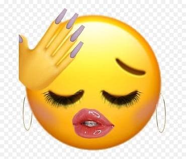 Glam emoji stiker/fayl – sosial şəbəkələr və mesencerlər üçün - — 1