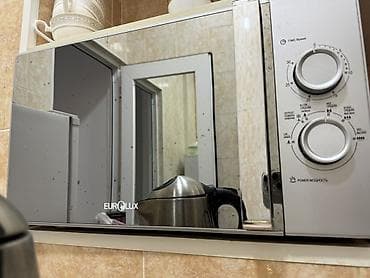 Mikrodalğalı soba Eurolux, Ayrıca dayanan, Mikrodalğalar ilə, rəng - Gümüşü