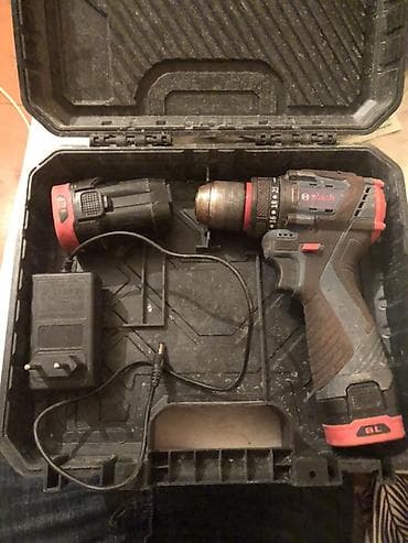 direl bosch: Drel dəsti, Drel-şurupaçan — 1