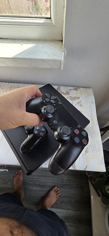 pixel 4: PlayStation 4 (PS4) Slim komplekt - Konsol: PS4 Slim, qara rəng — 2