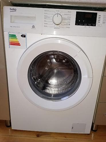 televizor ekranin temiri: Beko önyükləməli paltaryuyan maşın - Yük həcmi: 7 kq - Fırlanma — 2