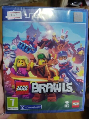 oyun rol seti: Playstation 4 üçün lego brawls oyun diski. Tam yeni, original — 1