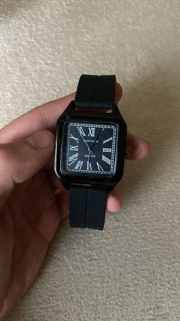 el fecr saat: İşlənmiş, Qol saatı, Cartier — 4