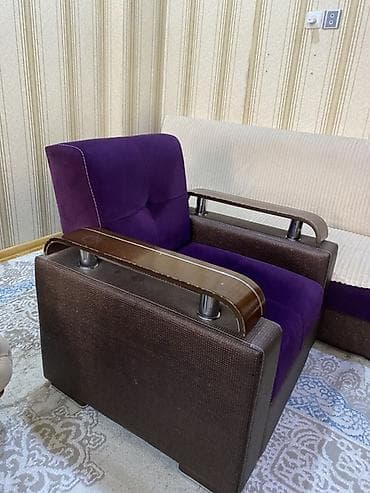 İşlənmiş, Kreslo, Vеlur parça — 3