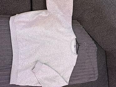 vilur destler: Boz rəngdə rahat idman dəsti - 2 hissəli dəst: uzunqol svitşört və — 1