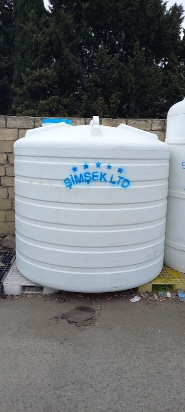 su çen: Bak, Plastik, 5000 l, Yeni, Pulsuz çatdırılma — 2