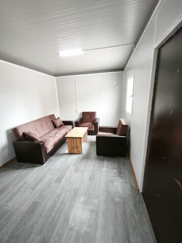 hazır evler konteyner: Modul tipli ofis/konteyner - Ölçü: təxmini 3 x 7 m (uzun düzbucaqlı — 6