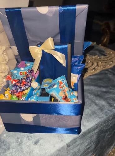 iran peci irsad: Hədiyyə qutusu, rəng - Mavi — 1