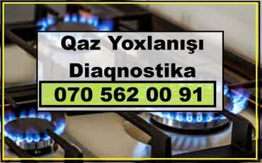qaz dedektoru satisi: Qaz Yoxlanışı. Qaz Xətlərin çəkilişi. Diaqnostikası, Santexnik Usta — 1