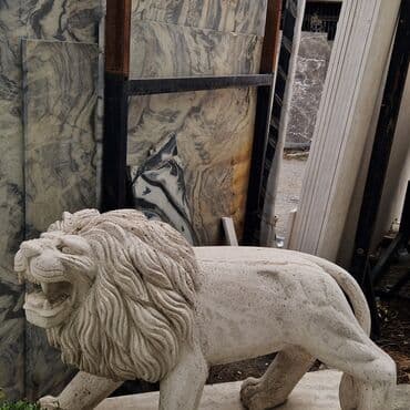 travertin: Fiqur, Mərmər, rəng - Ağ — 1