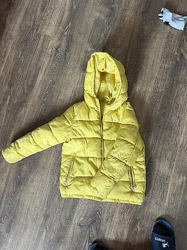 Bodi: Uşaq üçün OVS markalı şişmə qış gödəkçəsi - Rəng: parlaq sarı Gənclik — 2