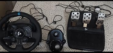 logitech dfgt: Logitech G923 TrueForce Sükan Seti (PlayStation üçün) Tecili satilir — 3