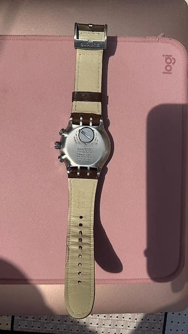 ucuz saatlar: Yeni, Qol saatı, Swatch, rəng - Qəhvəyi — 2