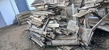 1 kub taxta: Taxta qalıqları – müxtəlif ölçülü dirəklər və lövhələr - Məhsul — 6