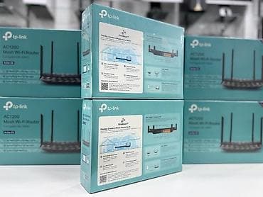 Wi-Fi router "TP-Link Archer C6 AC1200" Şəhər: Bakı Malın tipi