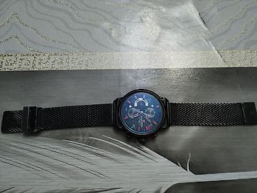 golbag: İşlənmiş, Qol saatı, NaviForce, rəng - Qara — 2
