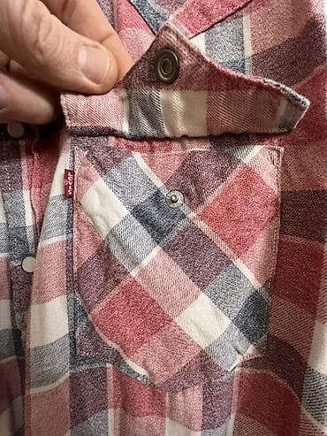 Kurtkalar: Köynək, LeviS, XL, rəng - Qırmızı — 4