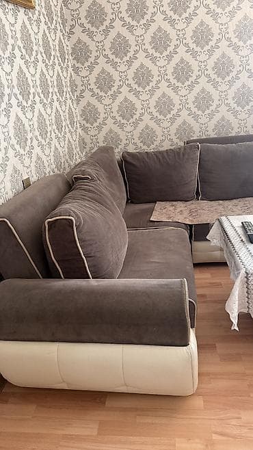 divan uqlavoy: İşlənmiş, Künc divan, Divan, Bazalı, Açılan — 1