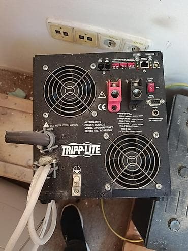 kamen sekilleri: Tripp Lite APSX6048VRNET – 48V inverter/şarj cihazı/UPS (hibrid qurğu) — 2