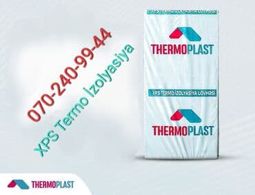 Xps termo izolyasiya lövhələri homogen məsaməli tərkibə malik